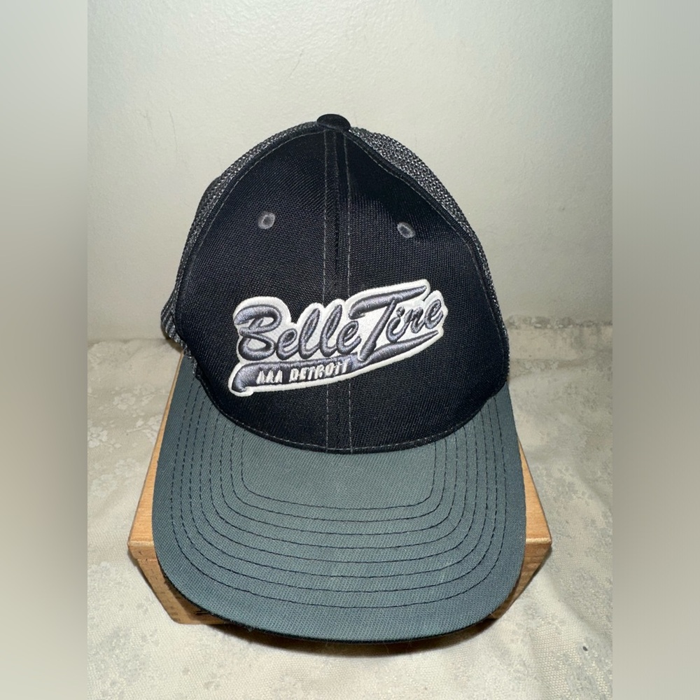 Belle Tire Detroit -, Black and Gray Headwear Cap size large/XL